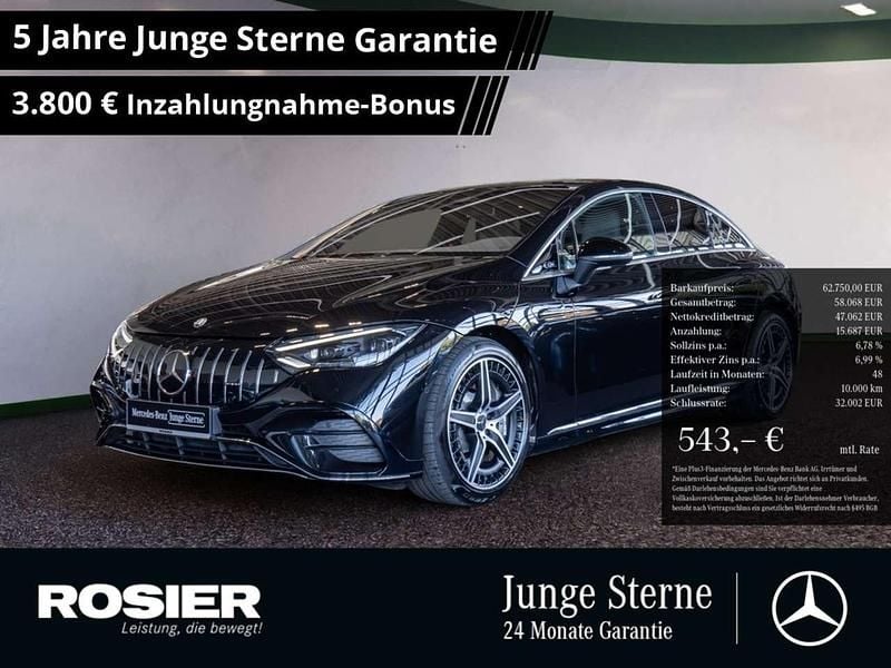 Gebraucht Mercedes EQE AMG 43 AMG 350 kW (476 PS) 2024 Schwarz / obsidianschwarz Limousine