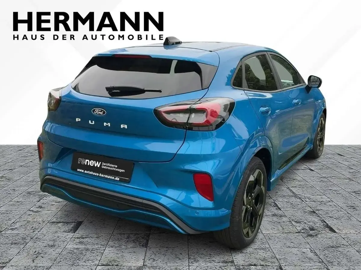 Neu Ford Puma Premium 124 kW (169 PS) 2025 Pn4kx digital aqua blue (73f) SUV