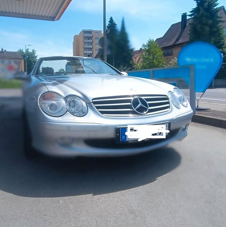 Gebraucht Mercedes SL500 306 PS (225 kW) 2002 Silber Cabrio