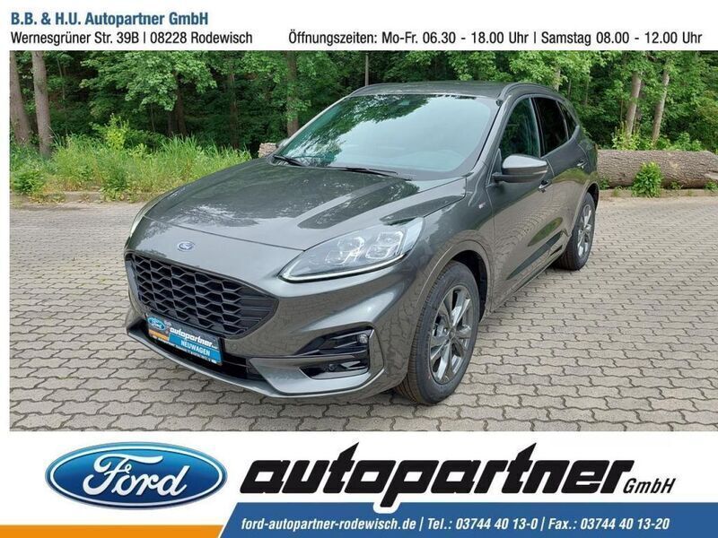 Grau Gebraucht 2022 Ford Kuga ST-Line X SUV | 34.950 € - Bild 1/4
