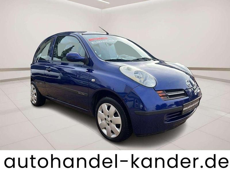 Gebraucht Nissan Micra City 80 PS (58 kW) 2003 Blau Kleinwagen