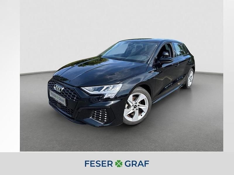 Gebraucht Audi A3 S-Line 110 PS (80 kW) 2023 Mythosschwarz metallic Limousine
