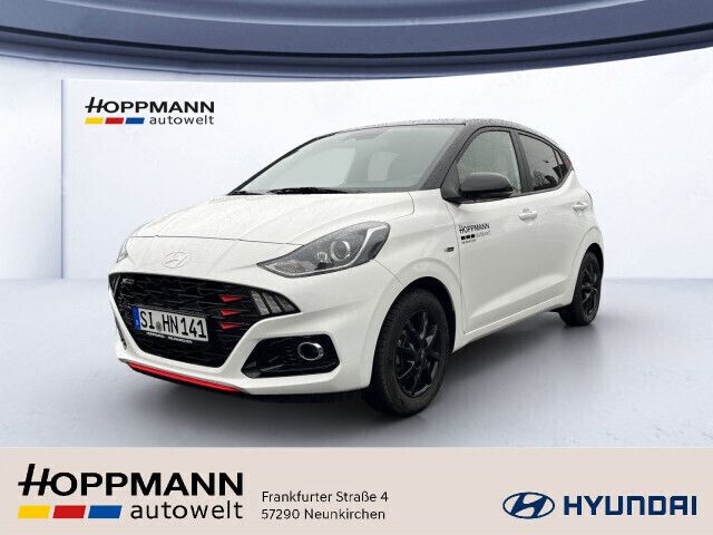 Weiß Gebraucht 2024 Hyundai i10 N Line Kleinwagen | 18.400 € (Fairer Preis) - Bild 1/4