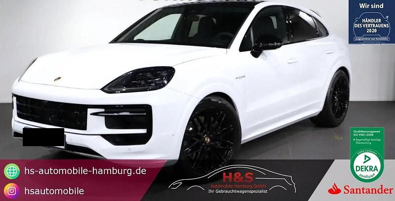 Weiß Gebraucht 2024 Porsche Cayenne E-Hybrid Coupe Coupé | 107.500 € - Bild 1/4