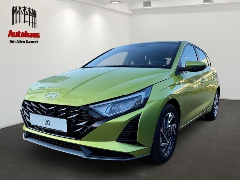 Lucid lime / met (gelb) Neu 2025 Hyundai i20 Kleinwagen | 22.485 € (Fairer Preis) - Bild 1/4