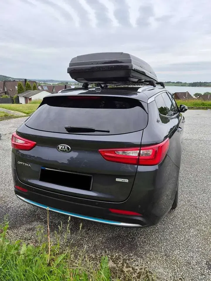 Gebraucht Kia Optima Active 205 PS (150 kW) 2018 Grau Kombi