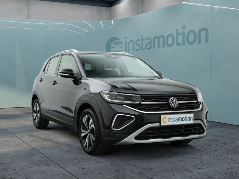 Schwarz Gebraucht 2024 VW T-Cross Style SUV | 26.601 € (Etwas zu teuer) - Bild 1/3