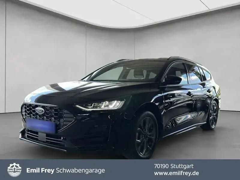 Agate black metallic Gebraucht 2024 Ford Focus ST-Line X Kombi | 23.500 € (Guter Preis) - Bild 1/4
