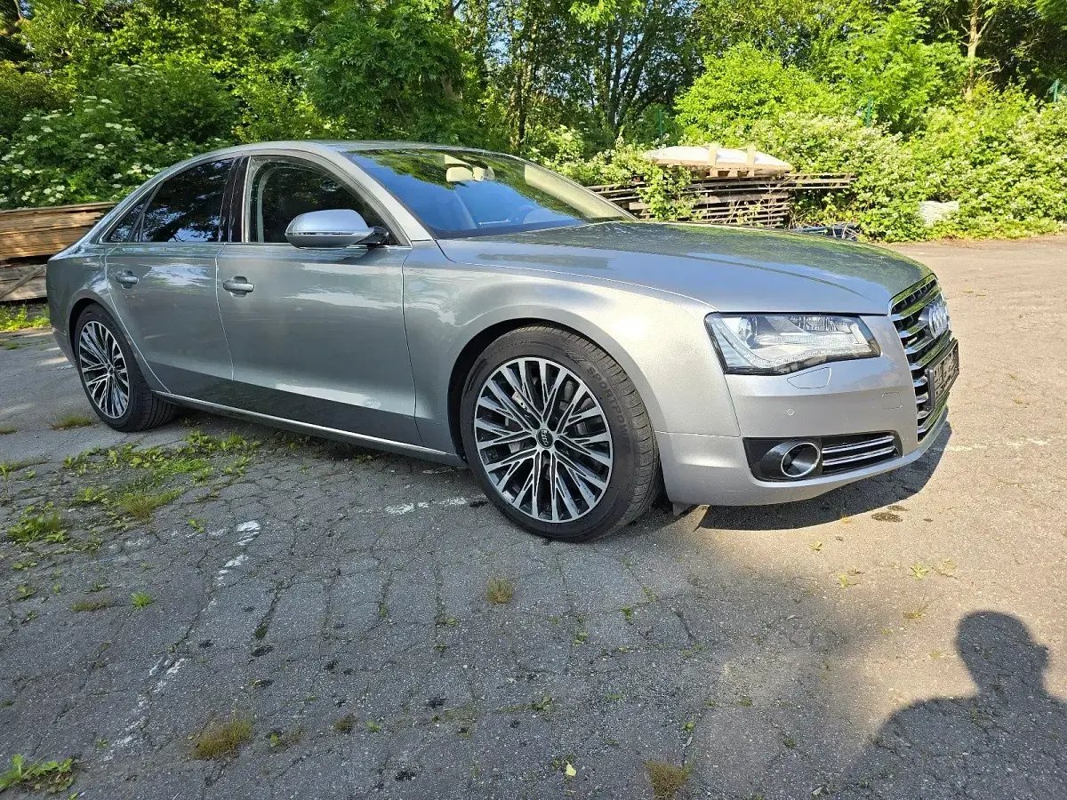 Brugt Audi A8 351 HK (258 kW) 2011 Grå Sedan