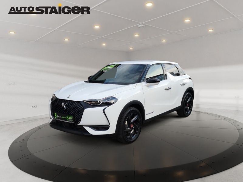 Lack weiss banquise/typ aussenverkl Gebraucht 2022 DS Automobiles DS3 Crossback E-Tense Performance Line Plus SUV | 17.599 € (Guter Preis) - Bild 1/4