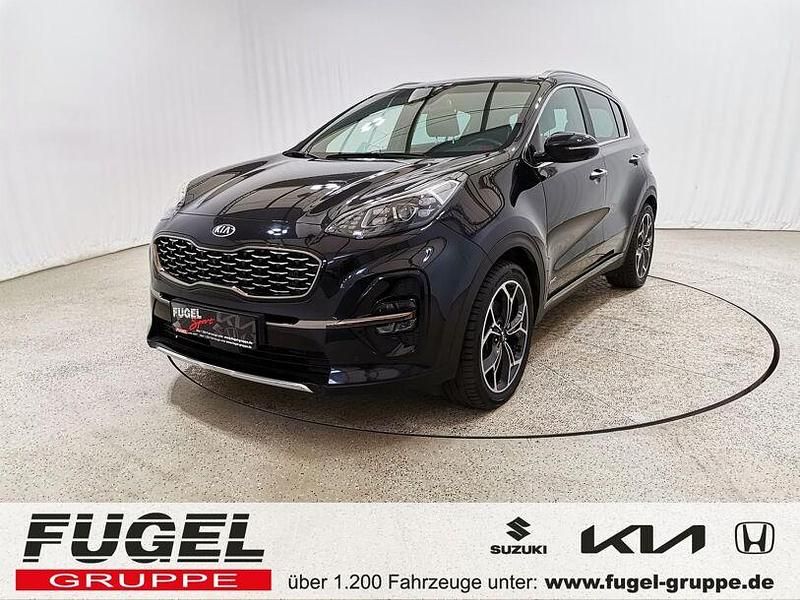 (1k) zilinaschwarz met. Gebraucht 2019 Kia Sportage 3 SUV | 23.999 € (Fairer Preis) - Bild 1/4