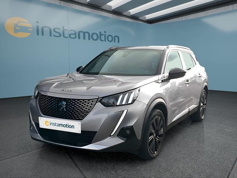 Silber Gebraucht 2021 Peugeot e-2008 GT SUV | 17.399 € (Guter Preis) - Bild 1/4