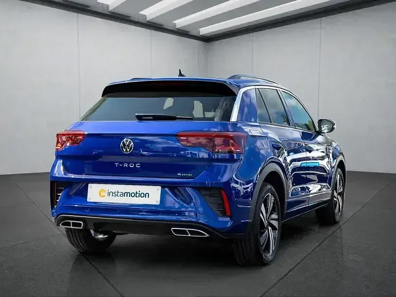 Second-hand VW T-Roc 190 CP (139 kW) 2023 Albastru SUV