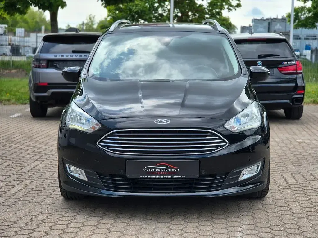 Gebraucht Ford Grand C-Max Titanium 182 PS (133 kW) 2017 Schwarz Van / Kleinbus