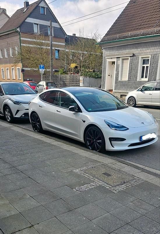 Gebraucht Tesla Model 3 Performance 377 kW (513 PS) 2020 Weiß Limousine