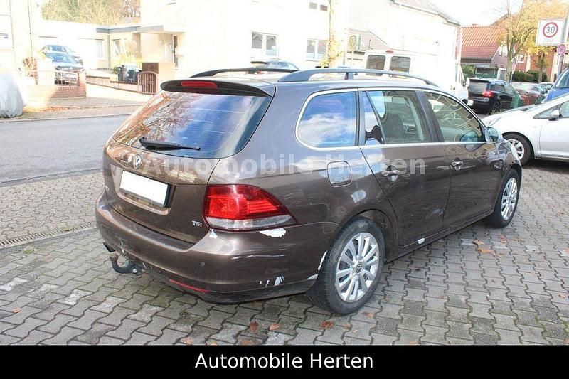 Gebraucht VW Golf VI Highline 122 PS (89 kW) 2010 Braun Kleinwagen