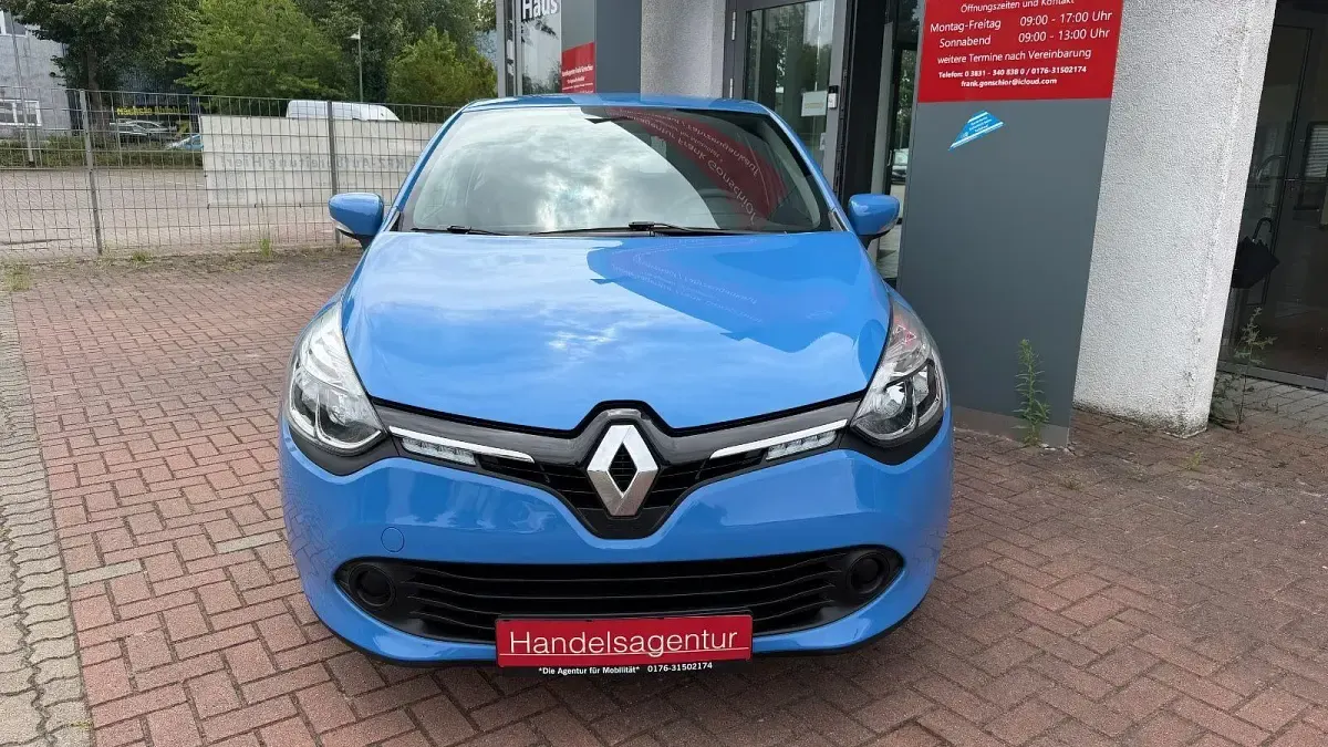 Gebraucht Renault Clio IV Dynamique 73 PS (53 kW) 2014 Blau Kleinwagen