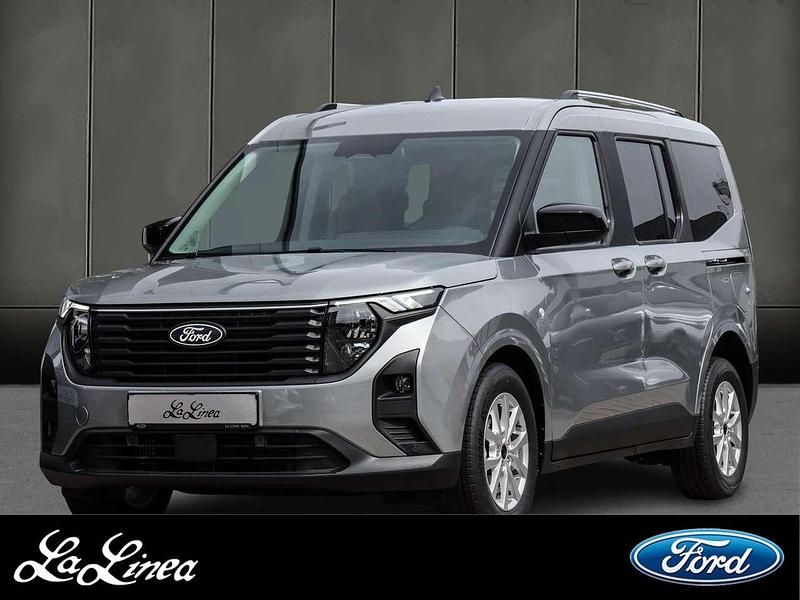 Solarsilber metallic Neu 2025 Ford Tourneo Courier Titanium Van / Kleinbus | 30.990 € (Etwas zu teuer) - Bild 1/3