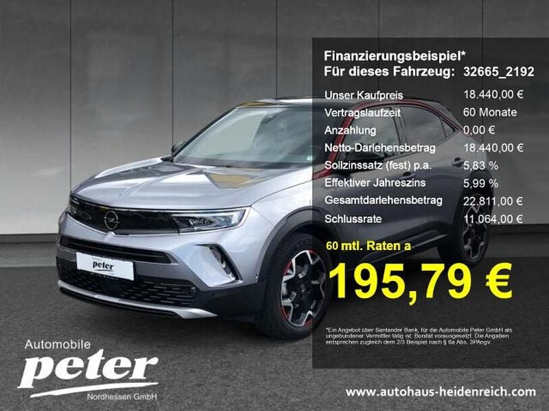 Quarz silber metallic Gebraucht 2021 Opel Mokka GS Line SUV | 18.440 € (Guter Preis) - Bild 1/4