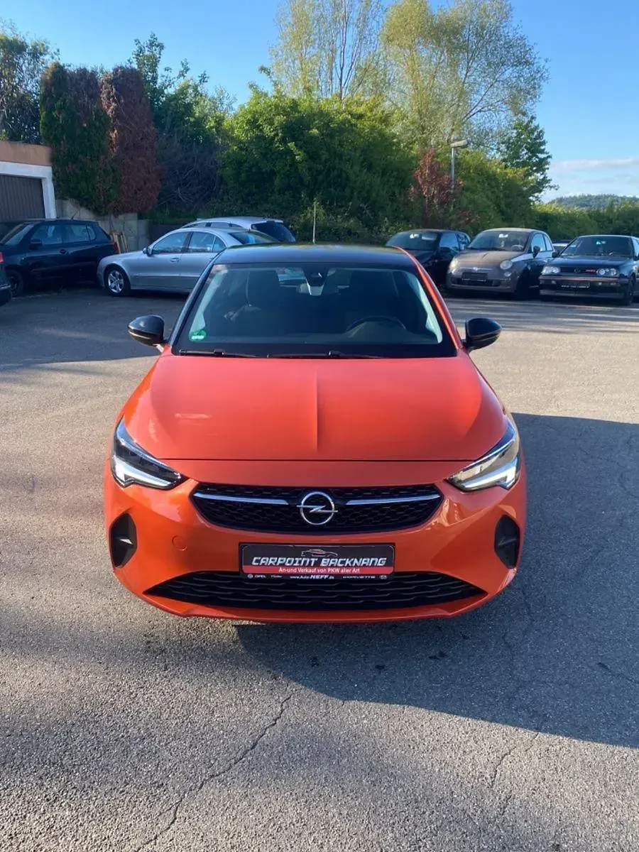 Gebraucht Opel Corsa Edition 101 PS (74 kW) 2019 Orange Kleinwagen