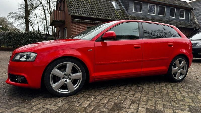 Gebraucht Audi A3 S-Line 160 PS (117 kW) 2009 Rot Kleinwagen