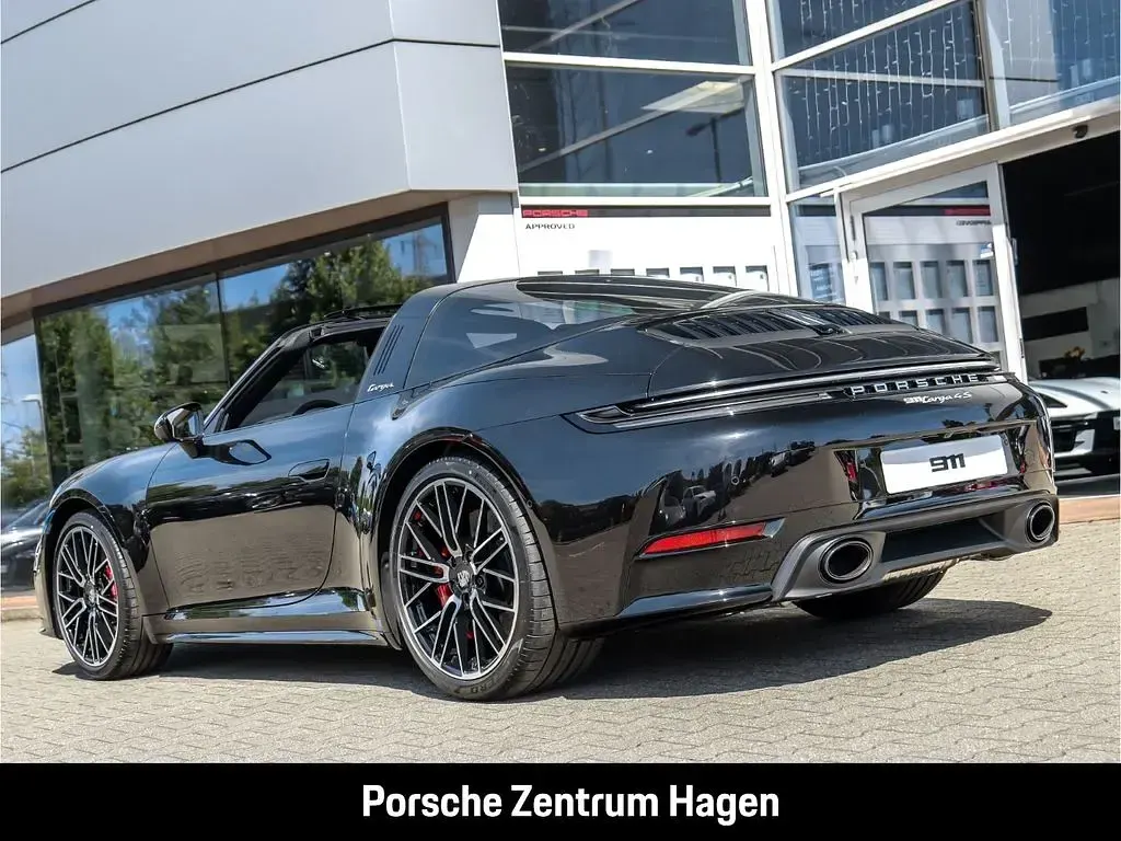 Neu Porsche 911 Targa 4S 480 PS (353 kW) 2026 Schwarz Cabrio