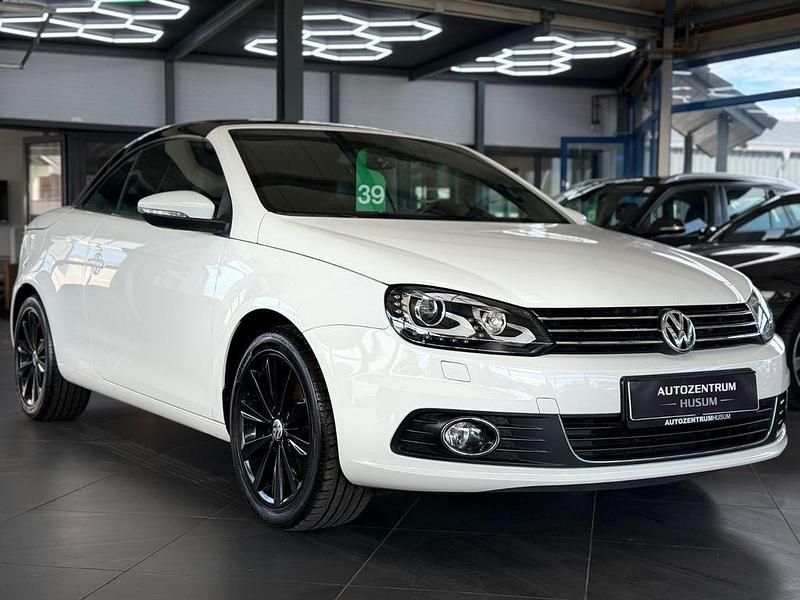 Weiß Gebraucht 2013 VW Eos Sportline Cabrio | 11.490 € (Fairer Preis) - Bild 1/2