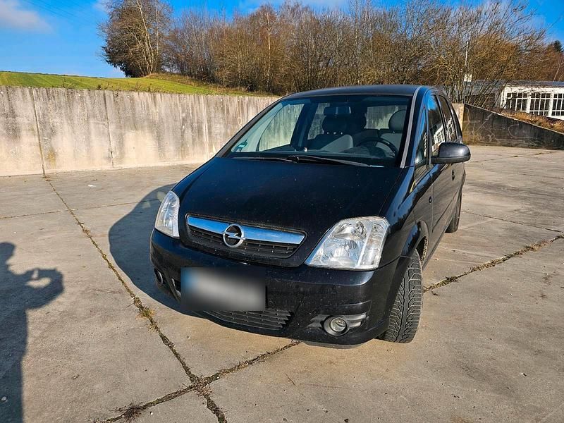 Schwarz Gebraucht 2008 Opel Meriva Van / Kleinbus | 500 € (Superpreis) - Bild 1/4