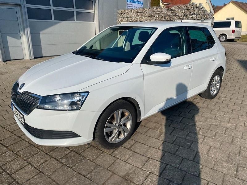 Gebraucht Skoda Fabia 60 PS (44 kW) 2020 Weiß Kleinwagen