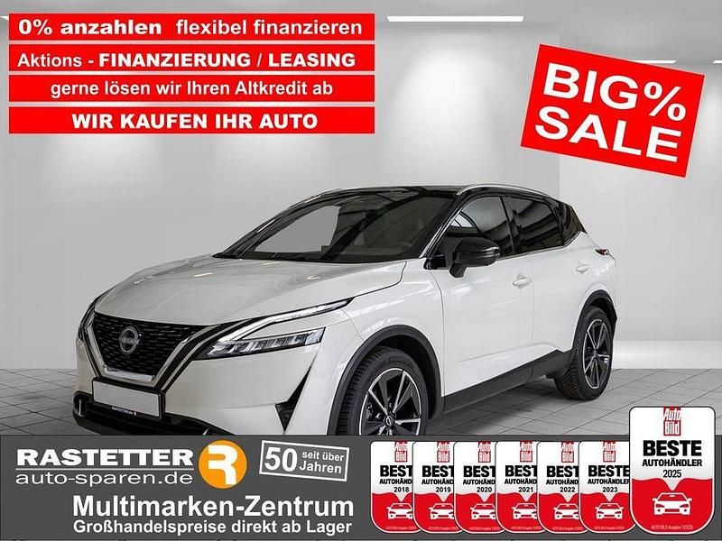 Pearl white/black zweifarblack Gebraucht 2024 Nissan Qashqai 360º SUV | 27.980 € (Fairer Preis) - Bild 1/4