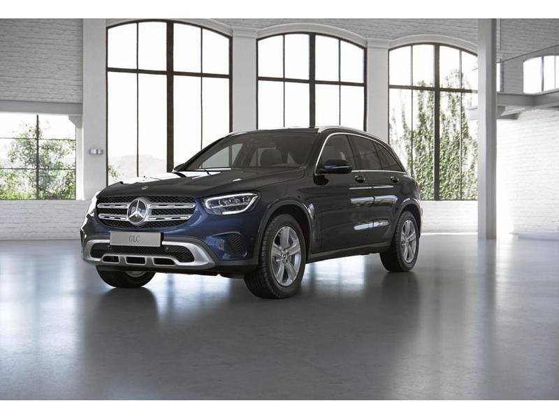 Cavansitblau metallic Gebraucht 2020 Mercedes GLC220 SUV | 24.977 € (Guter Preis) - Bild 1/4