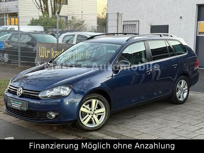 Blau Gebraucht 2012 VW Golf VI Match Kleinwagen | 6.490 € (Fairer Preis) - Bild 1/4