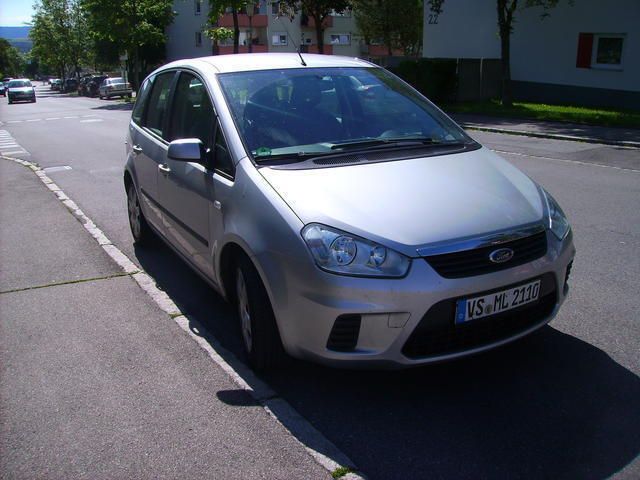 Gebraucht Ford C-MAX Style 109 PS (80 kW) 2007 Silber metallic Van / Kleinbus