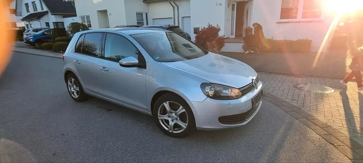 Usata VW Golf VI 160 CV (117 kW) 2010 Argento Utilitaria