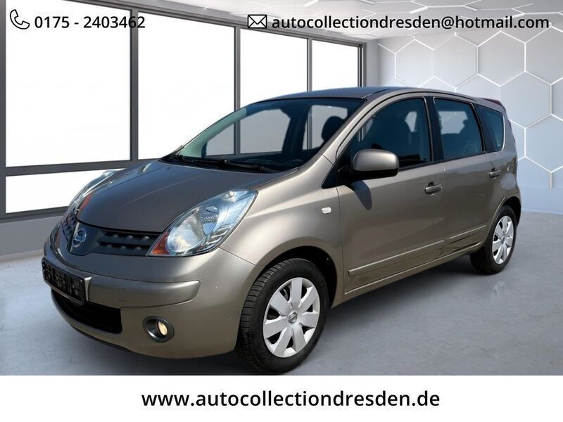 Braun Gebraucht 2008 Nissan Note Acenta Van / Kleinbus | 4.999 € (Fairer Preis) - Bild 1/4