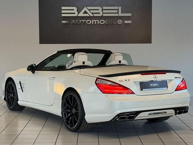 Gebraucht Mercedes SL63 AMG AMG 537 PS (394 kW) 2013 Perlmutt Cabrio