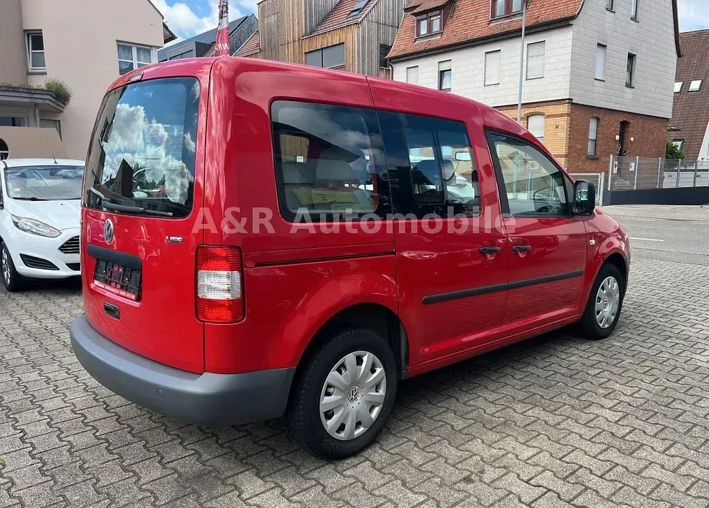 Gebraucht VW Caddy Life 80 PS (58 kW) 2009 Rot Van / Kleinbus