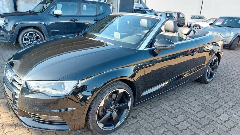 Schwarz Gebraucht 2014 Audi A3 Cabriolet Ambition Cabrio | 13.990 € (Superpreis) - Bild 1/4