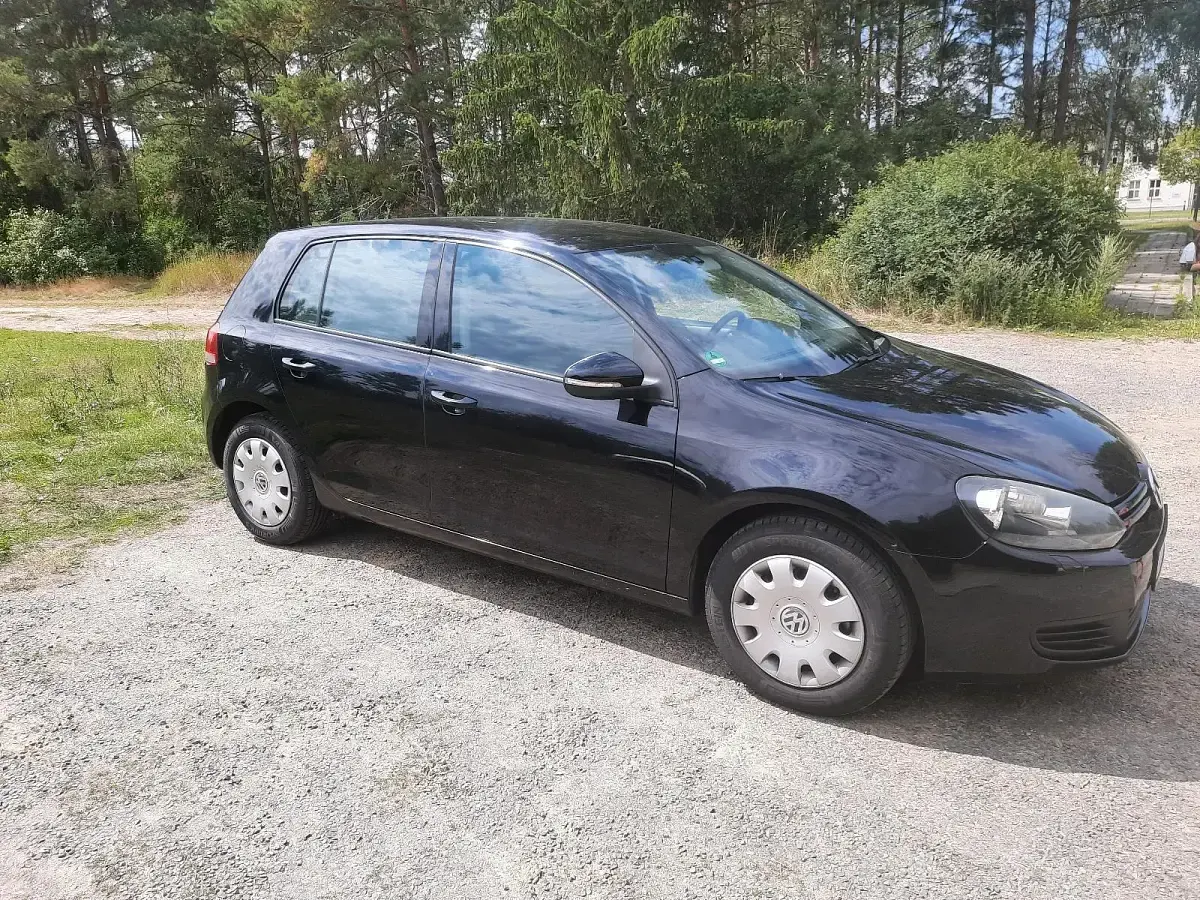 Gebraucht VW Golf VI 80 PS (58 kW) 2009 Schwarz Limousine