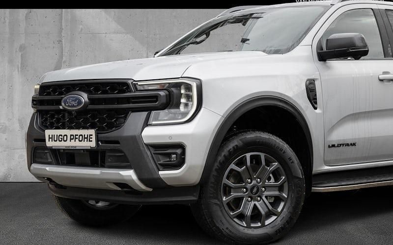 Gebraucht Ford Ranger Wildtrack 205 PS (150 kW) 2023 Moondust silber metallic Pickup