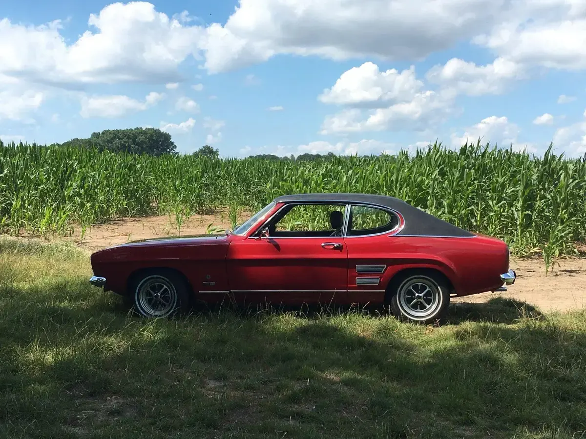 Gebraucht Ford Capri 75 PS (55 kW) 1971 Rot Coupé