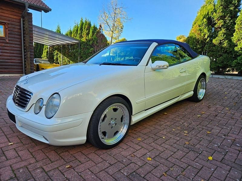 Weiß Gebraucht 1999 Mercedes CLK430 Cabrio | 18.500 € - Bild 1/4