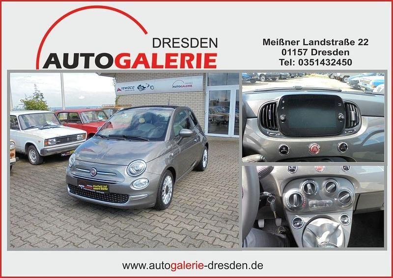 Colore esterno (pompei grau) (metallic) Gebraucht 2021 Fiat 500 Dolcevita Kleinwagen | 9.495 € (Guter Preis) - Bild 1/4