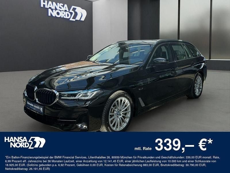 Gebraucht BMW 530e 292 PS (214 kW) 2022 Schwarz / schwarz ii Kombi