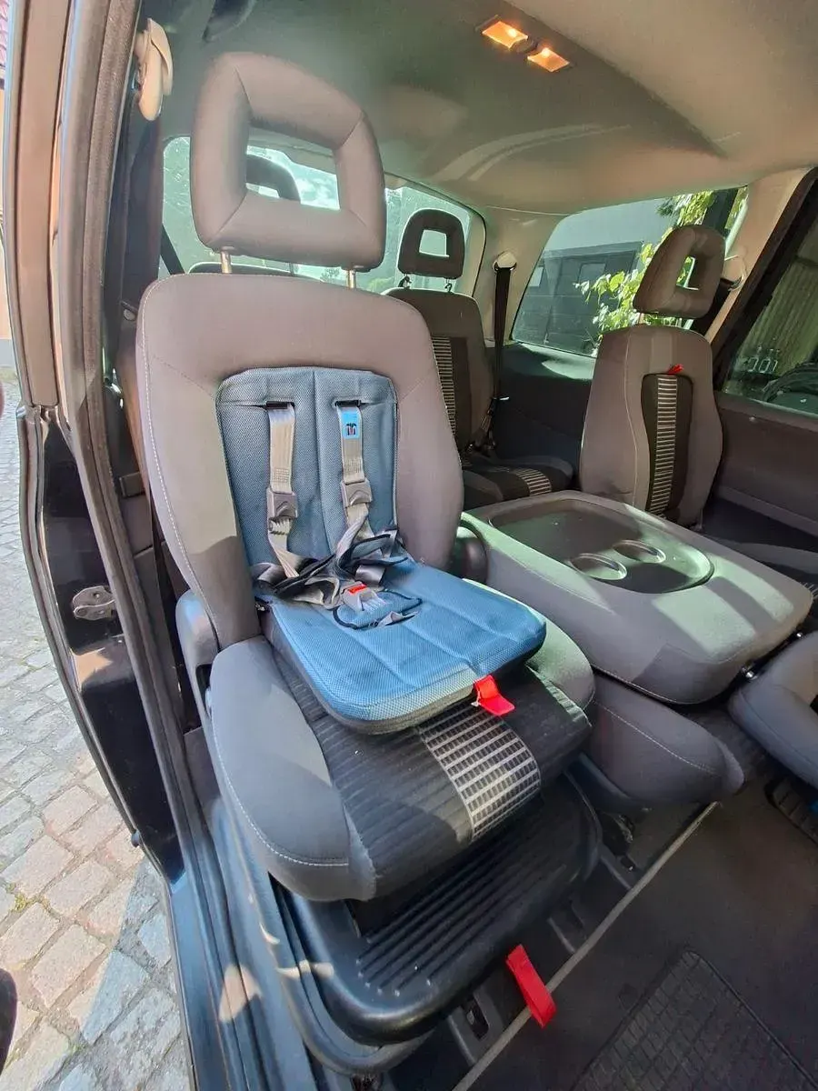 Gebraucht VW Sharan United 150 PS (110 kW) 2009 Schwarz Van / Kleinbus
