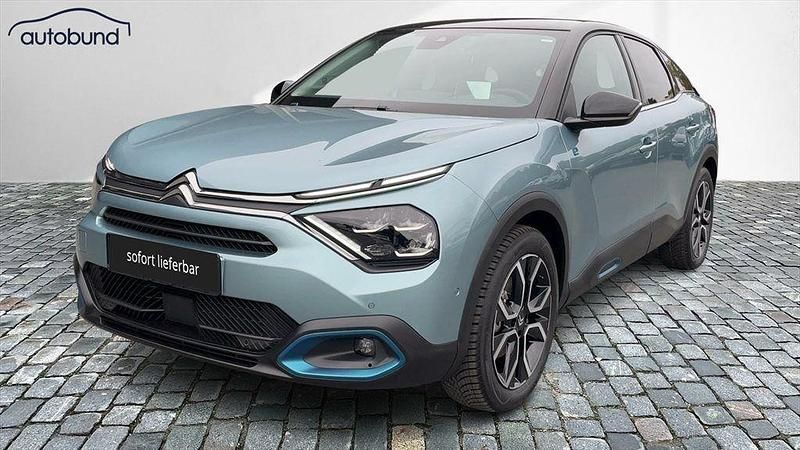 Blau Gebraucht 2023 Citroën e-C4 Shine SUV | 19.970 € (Superpreis) - Bild 1/4