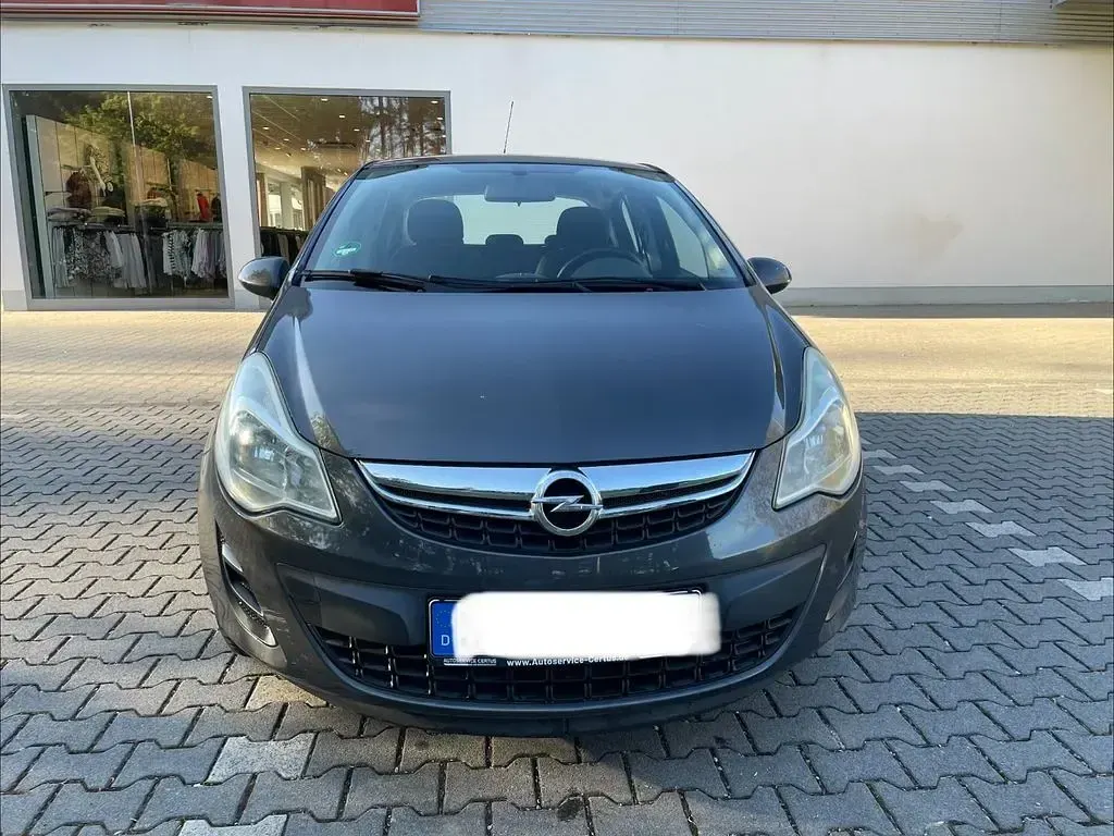 Gebraucht Opel Corsa Edition 86 PS (63 kW) 2012 Grau Kleinwagen