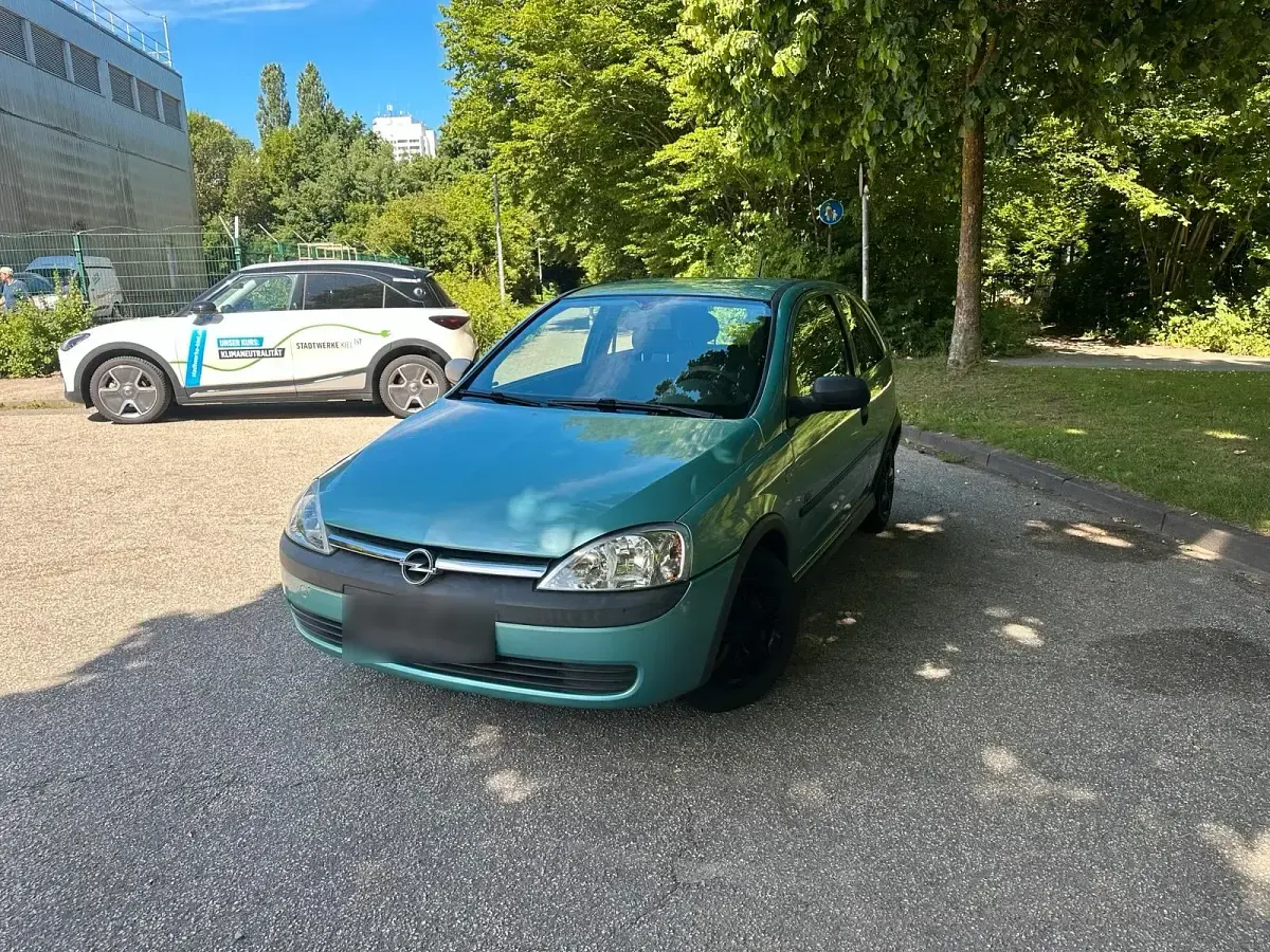 Gebraucht Opel Corsa 58 PS (42 kW) 2003 Grün Kleinwagen