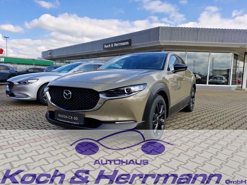 Grau Neu 2025 Mazda CX-30 Homura-Line SUV | 28.999 € - Bild 1/4