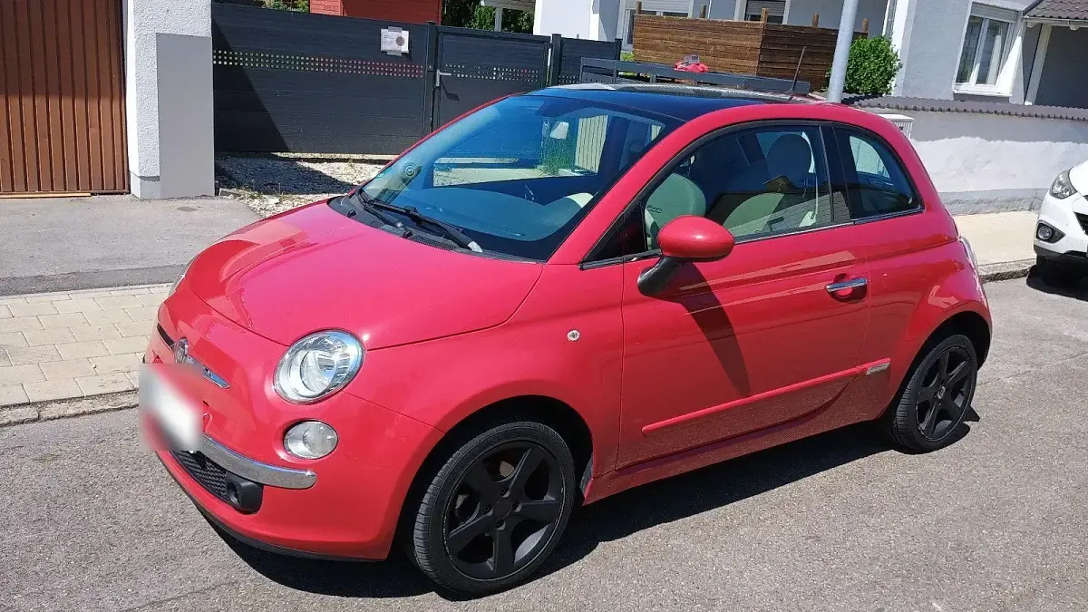 Gebraucht Fiat 500 69 PS (50 kW) 2014 Rot Kleinwagen